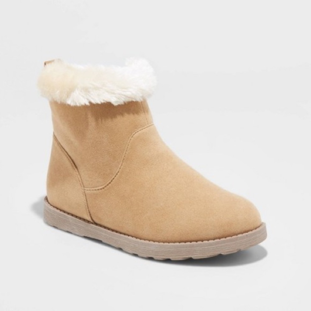 Girls' Haiden Shearling Boots - Cat & Jack